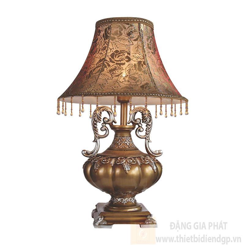 Đèn ngủ trang trí, đồng cao cấp Ø420*H620, Dimer E27*1 lamp